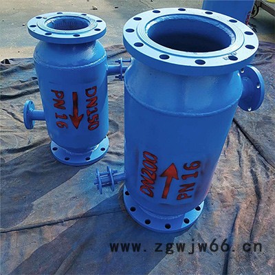 生产批发反冲洗除污器，反冲洗过滤器法兰连接直通式过滤器等环保设备，来电咨询详情。 反冲洗除污器图3