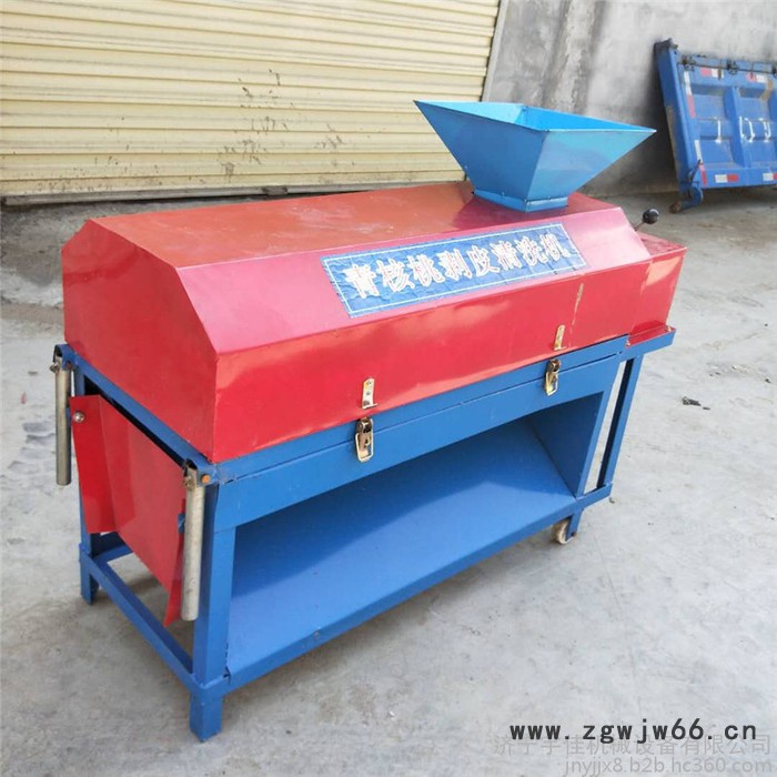 山西鲜湿核桃扒皮机 滚筒式电动核桃去皮机 青皮核桃脱皮机图6