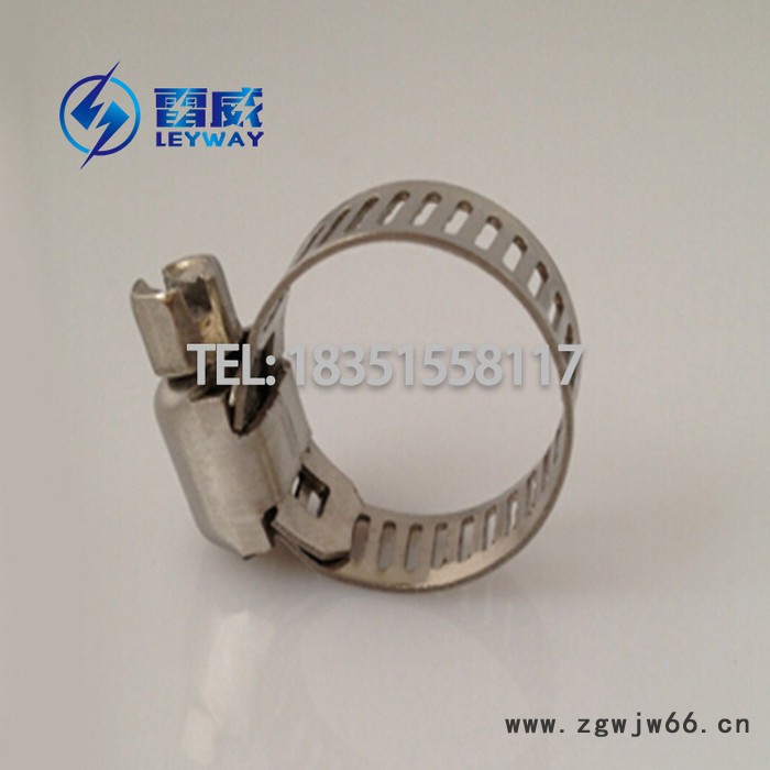 **不锈钢13-19卡箍 煤气/4分花园水管卡子 10mm-16mm喉箍 不锈钢卡箍 半钢小美式抱箍 管夹图5