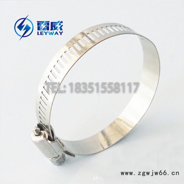 **不锈钢13-19卡箍 煤气/4分花园水管卡子 10mm-16mm喉箍 不锈钢卡箍 半钢小美式抱箍 管夹图2