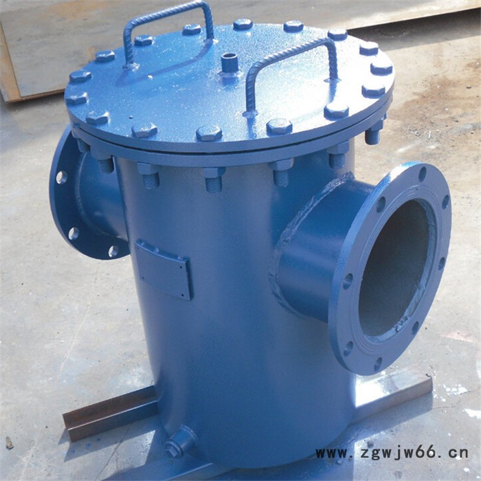 法兰直通快开篮式 毛发收集器宜宾 篮式过滤器DN150图2