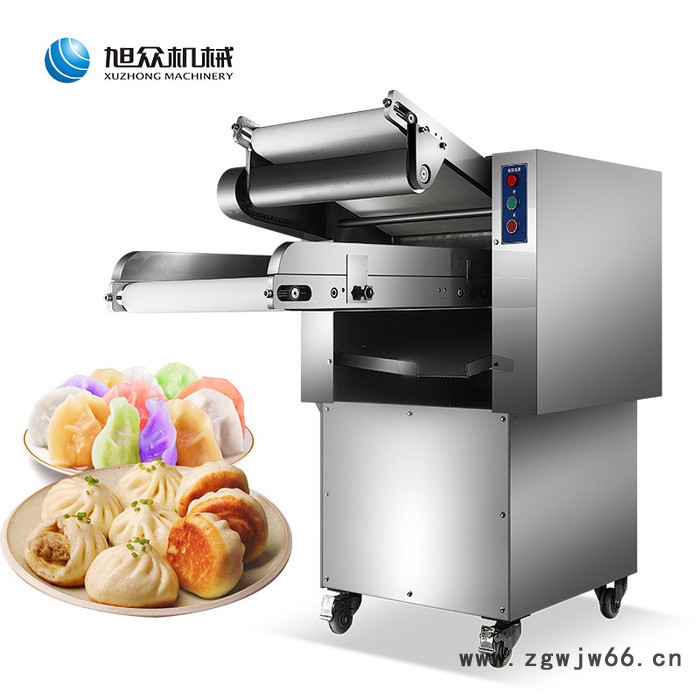 供应旭众大型商用YMZD-500A不锈钢滚筒全自动压面机器厂家工厂专用压面揉面一体机图3