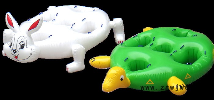 华予游乐趣味运动会器材，充气毛毛虫，众星捧月，毛毛虫竞速，碰碰球，充气滚筒，充气趣味运动器材出租图3