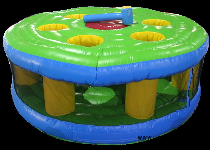 华予游乐趣味运动会器材，充气毛毛虫，众星捧月，毛毛虫竞速，碰碰球，充气滚筒，充气趣味运动器材出租图6