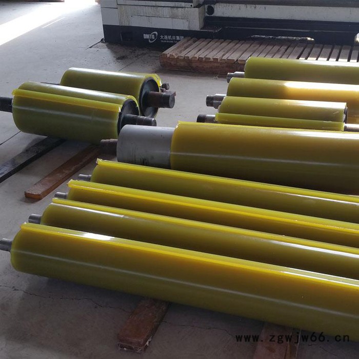 聚氨酯滚筒包胶  印染胶辊  聚氨酯胶辊  胶辊 天然橡胶辊 聚氨酯包胶辊价格图2