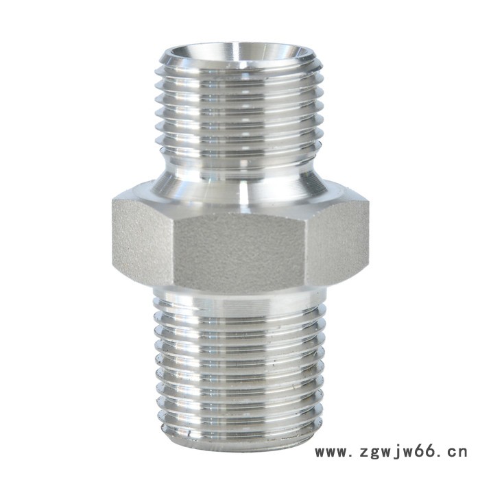 沃维5B-HS 内外螺纹接头 30不锈钢4变径直通 内外丝高压连接头G1/4 G3/8图2