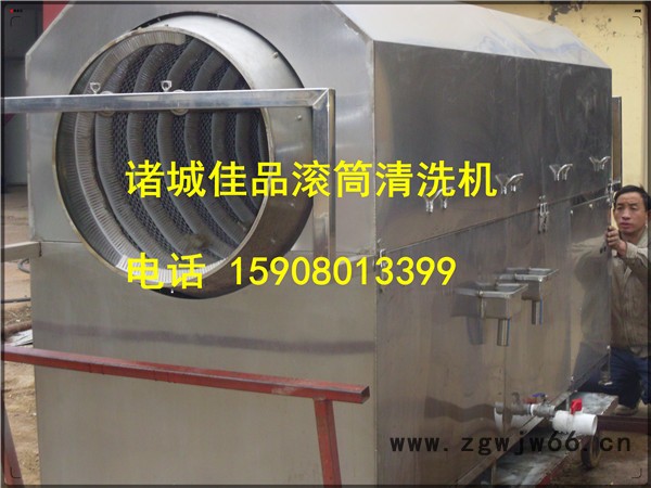 卤肉包洗袋机、海产熟食滚筒毛刷洗袋机风干线，板鸭鸡肉洗袋机找佳品机械图2