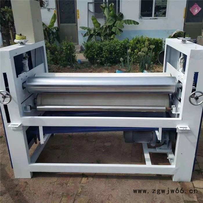 厂家供应膜板板材涂胶机 气动调节板材厚薄滚筒式滚胶机 常规尺寸无纺布涂布机