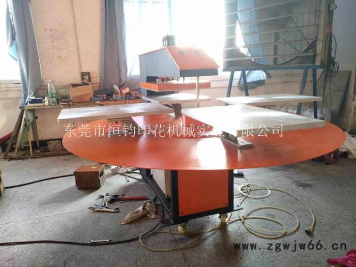 四工位烫画机 粘合机 多功能滚筒机 全自动液压四工位加高压烫机 服装印花 烫钻机图3