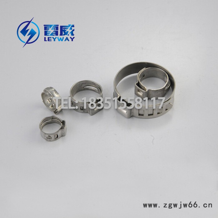 304不锈钢单耳无极球笼卡箍 防尘罩卡箍 可调卡扣 抛光耳型喉箍 汽车软管夹 汽车油管卡箍 橡胶管卡箍 PEX喉箍图5