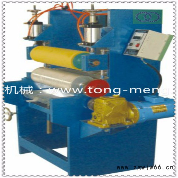 供应东莞【复合机 贴合机 涂布机 皮革处理机】同盟牌TM-028 皮革改色打样机 立式双滚筒网带复合机（品种齐全，图2