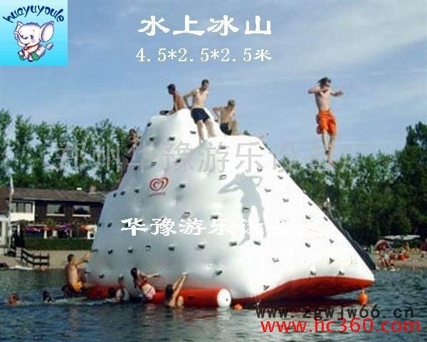 华豫水上鸭梨陀螺|水上游乐设备|水上漂浮物|充气水上乐园|卡通船|水上冰山|香蕉船|水上滚筒|漂流艇|水上乐园气模玩具