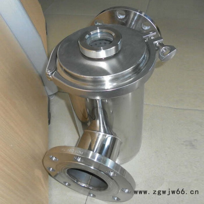 管道用304蓝式过滤器 盐城高低式篮式过滤器 直通提篮式毛发过滤器图3