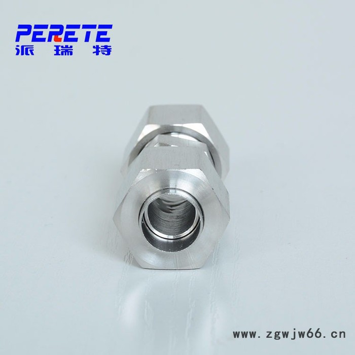 GB/T 5628.1-1985扩口接头 不锈钢防腐蚀扩口接头 JIC37°扩口直通图2