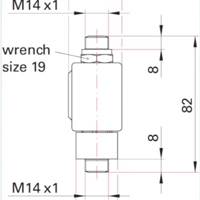 原装进口 普发 DVI 005 M 小型直通阀 电磁驱动 无 PI 常闭 真空阀 真空泵配件