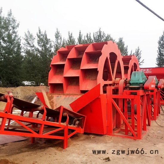 供应震鸣牌3018型轮式洗砂机 昆明洗砂机 小型洗砂机 滚筒洗砂机 螺旋洗砂机图4