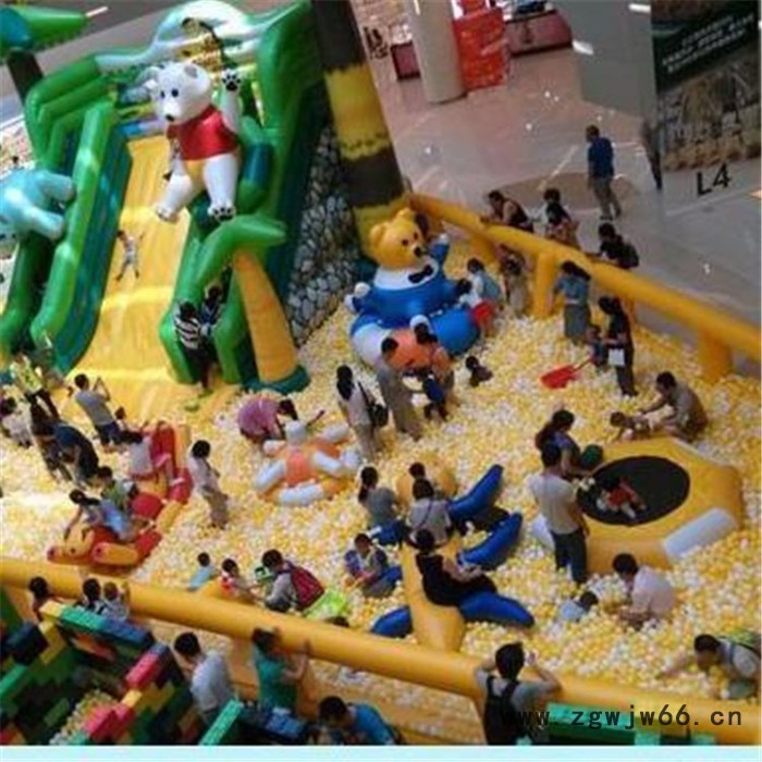 华予游乐淘气堡跳床|百万海洋球球跳床压板滚筒|充气水上运动用品漂流艇|充气船，水上漂浮物图2