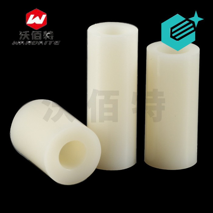 M5绝缘柱塑料垫柱直通柱螺丝 套管ABS垫片加厚圆孔支柱圆体间隔柱图3