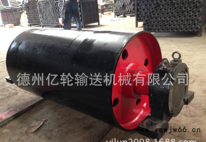 包胶滚筒 改向滚筒 传动滚筒 拉紧滚筒 亿轮专业生产图2