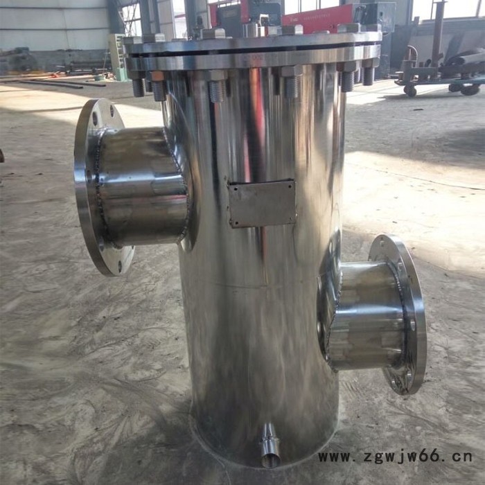 循环水毛发过滤器 徐州不锈钢篮式过滤器 立式直通毛发过滤器图3