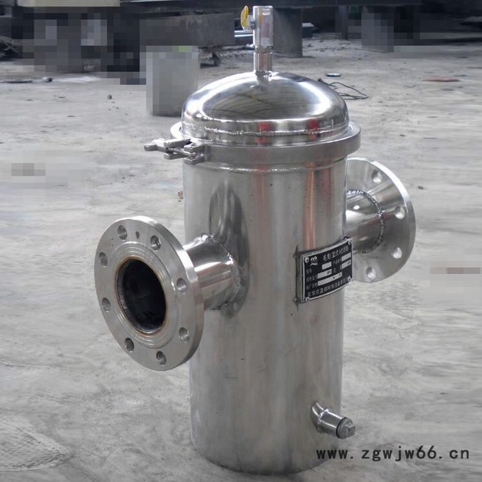 不锈钢篮式过滤器绥化 直通篮式过滤器 DN250毛发过滤器图4