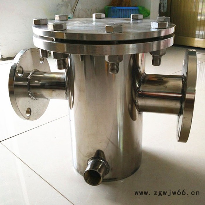 不锈钢篮式过滤器绥化 直通篮式过滤器 DN250毛发过滤器图7