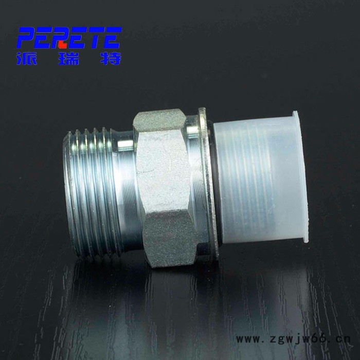 伊顿永华标准公制螺纹 卡套端直通接头 美制螺纹O型圈密封柱端图3