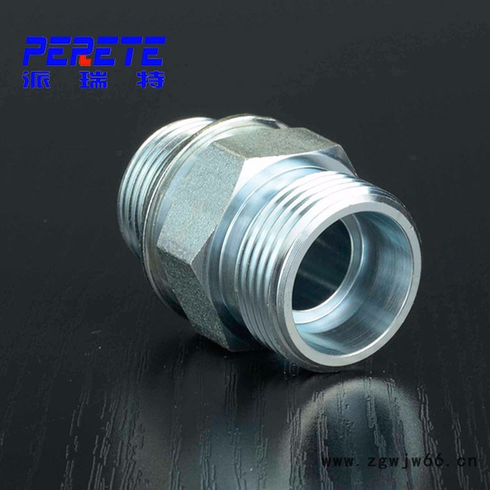 伊顿永华标准公制螺纹 卡套端直通接头 美制螺纹O型圈密封柱端图6