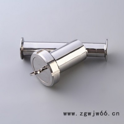 广涛GLY001 厂家供应卫生级y型过滤器 材质不锈钢304/316
