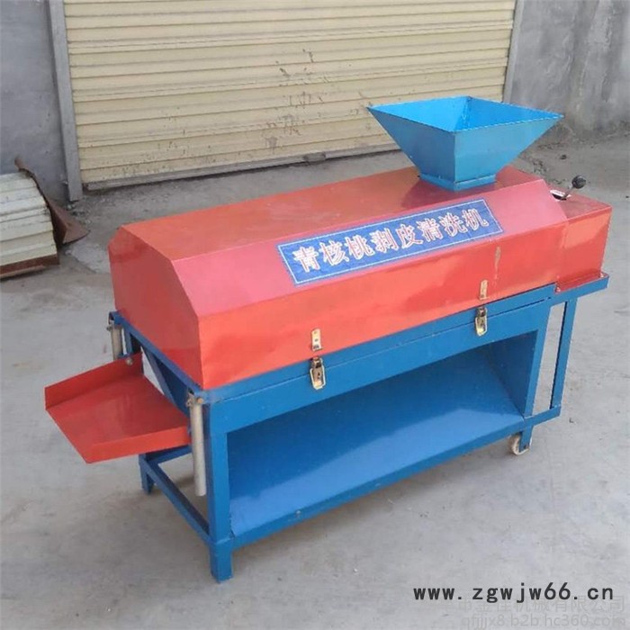 金佳 家用型鲜核桃扒皮机 滚筒式新一代青核桃扒皮机 环保核桃脱壳机图7