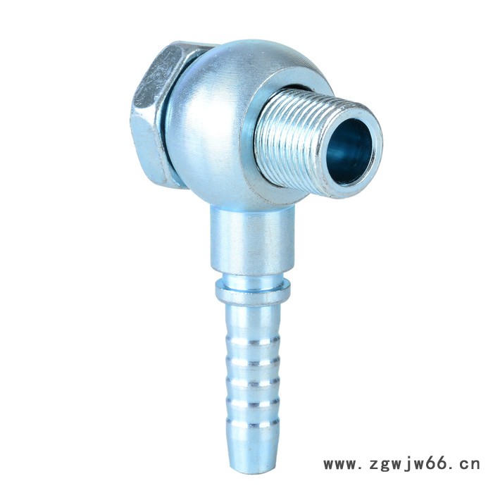 沃维70011碳钢铰接接头 24度锥铰接接头 软管铰接直通接头图4