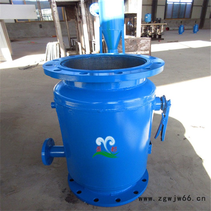 直通式反冲洗排污过滤器 潮州换热站反冲洗除污器 固液分离反冲洗过滤器图1