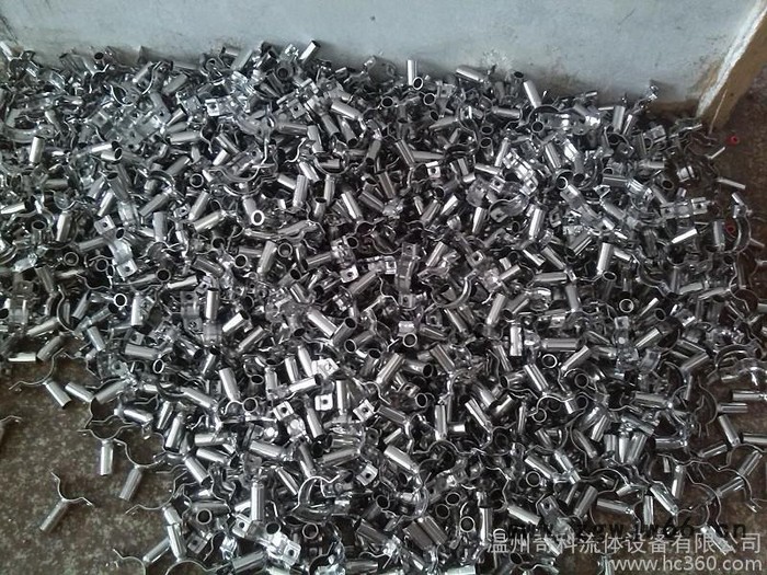 201材质不锈钢卫生级管支架 管夹管卡 固定管托管码现货齐全图2