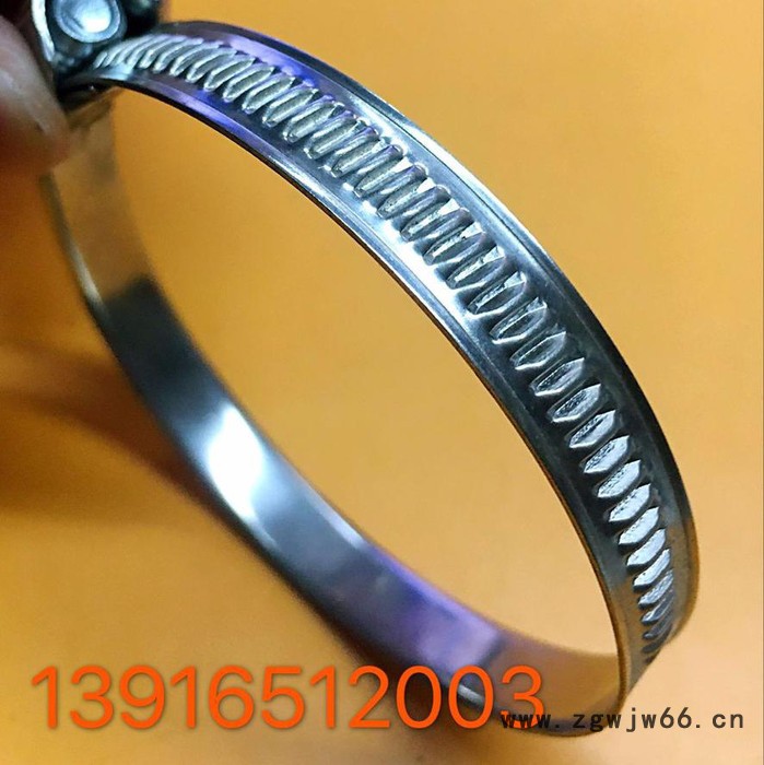 不锈钢德式卡箍 不锈钢德式喉箍 汽车卡箍 汽车喉箍 软管管卡管夹图3