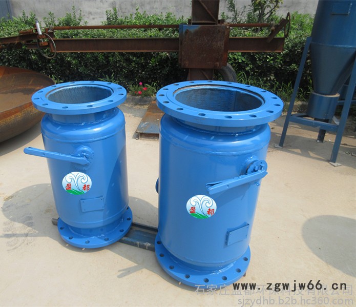 阜新SCF500卧式直通除污器 自动排污过滤器 煤矿反冲除污器图3