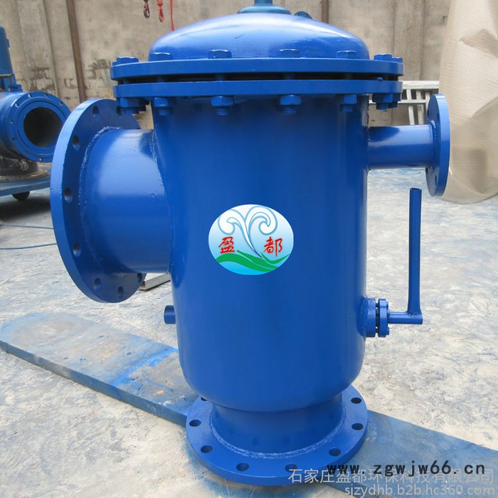 阜新SCF500卧式直通除污器 自动排污过滤器 煤矿反冲除污器图2