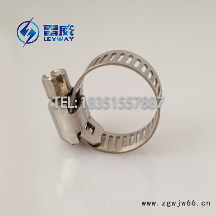 不锈钢美式半钢喉箍通风管箍电力通信抱箍水管卡扣快装全钢管夹旋转接头防水防锈201/304不锈钢12MM宽图3