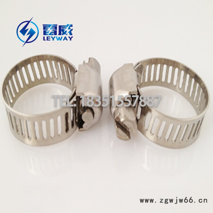 不锈钢美式半钢喉箍通风管箍电力通信抱箍水管卡扣快装全钢管夹旋转接头防水防锈201/304不锈钢12MM宽图5