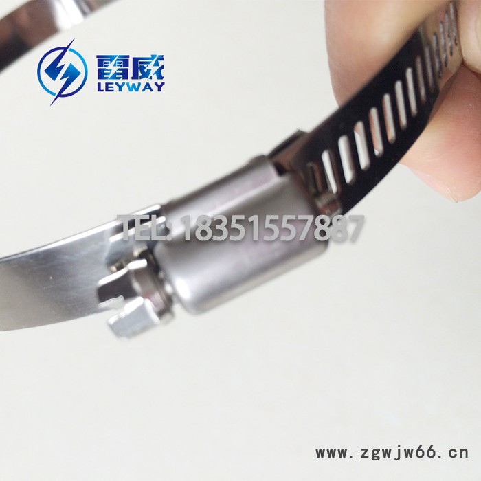 不锈钢美式半钢喉箍通风管箍电力通信抱箍水管卡扣快装全钢管夹旋转接头防水防锈201/304不锈钢12MM宽图7