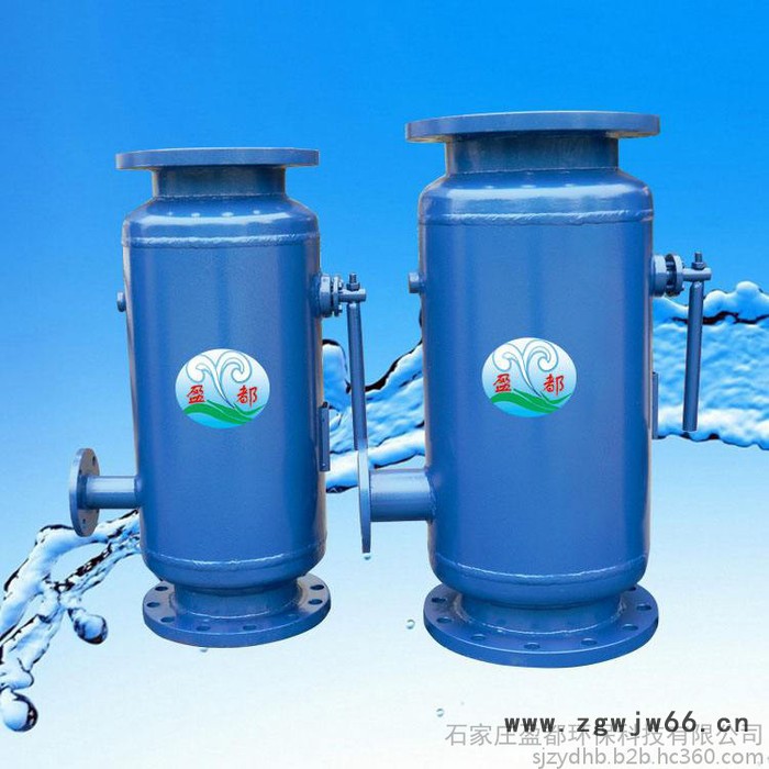 立式直通反冲洗除污器西宁图2