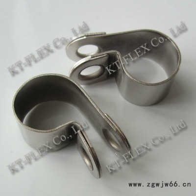 供应R型金属包塑管夹 坚固耐用不划线 开泰****