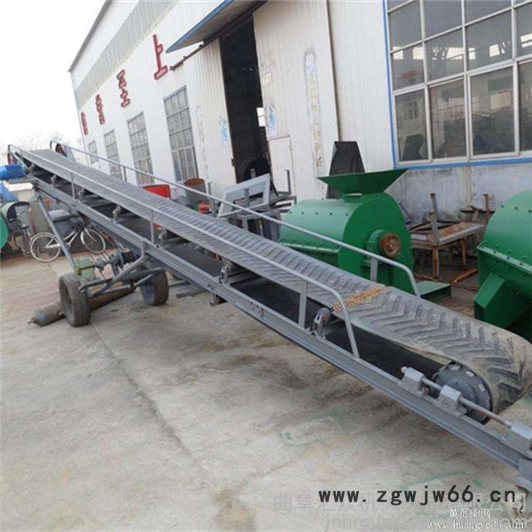 黑色橡胶皮带输送机 快递分拣用四滚筒运输机 汇众可调速皮带运输机 汇众散包两用皮带机图5