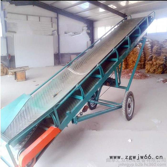 黑色橡胶皮带输送机 快递分拣用四滚筒运输机 汇众可调速皮带运输机 汇众散包两用皮带机图2