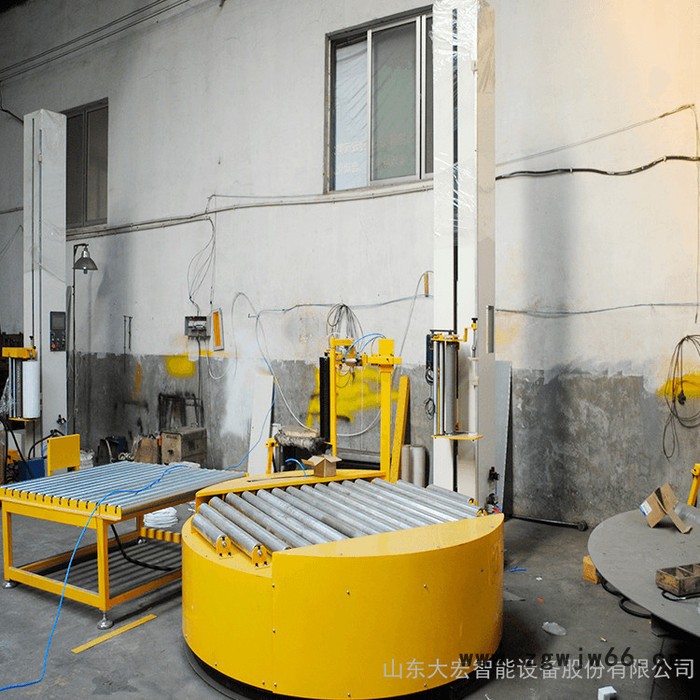 大宏(H)TP2000FZ滚筒式在线缠绕机单机 可配套包装流水线 厂家供货 整机一年质保图4