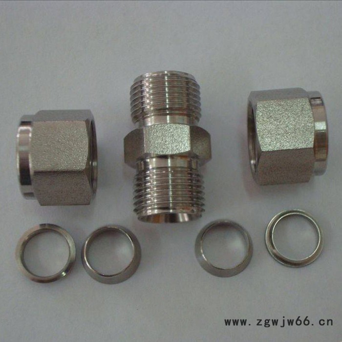 【云海】卡套式管接头    卡套式直通管接头 焊接活接头 碳钢 欢迎选购图2