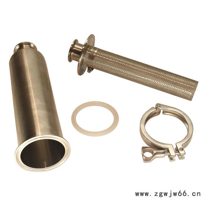 20英寸226插口直通式304不锈钢100目精度食品级过滤器图2