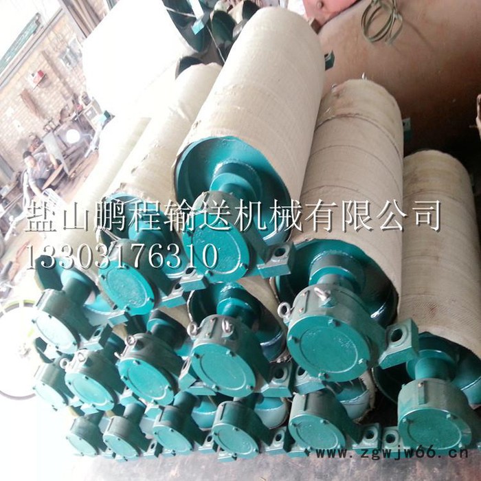 鹏程DSH-50-10 改向滚筒 传动滚筒 包胶滚筒 铸胶滚筒图3