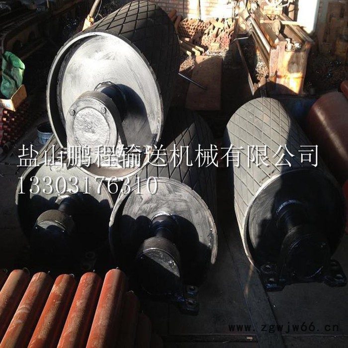 鹏程DSH-50-10 改向滚筒 传动滚筒 包胶滚筒 铸胶滚筒图5