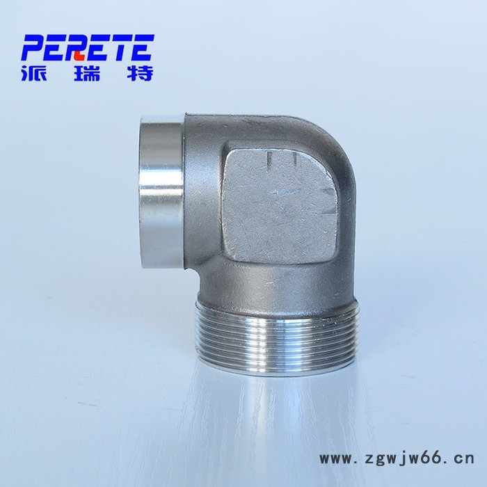 JB/T 971-1977焊接平面密封弯头 焊接管直通接头 焊接直角弯头图2