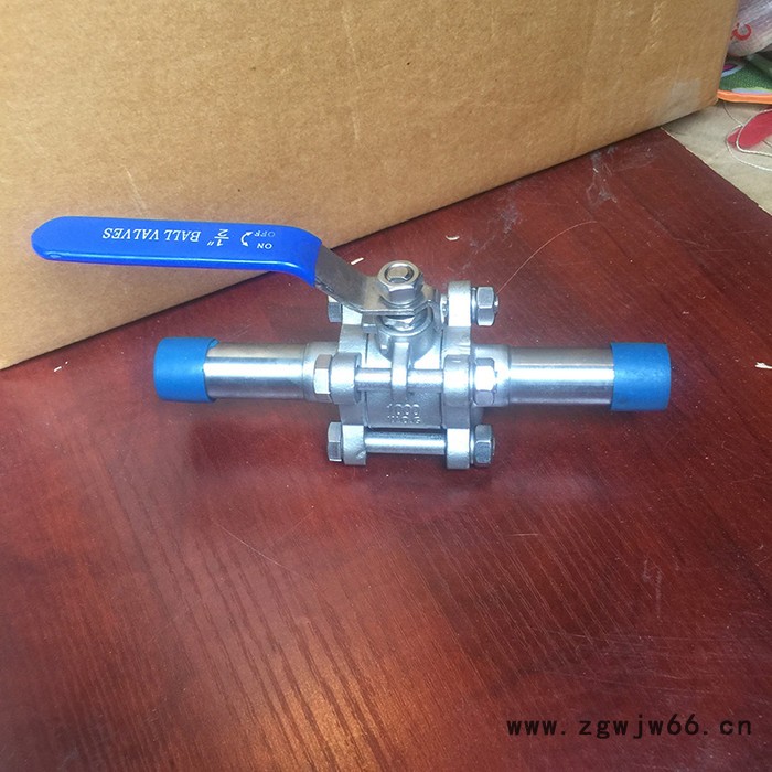 MY DREAM田野304卫生级快装球阀三片式 直通球阀图5